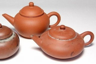 買取の朱泥茶壺『中国宜興』『荊渓恵孟臣製』