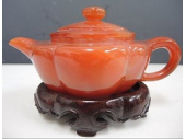 赤瑪瑙 茶壺