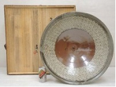 島岡達三 象嵌飾皿