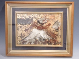 此木 三男の風景画『白峰之富士』