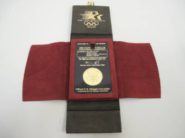 1984年 ロサンゼルスオリンピック 公式記念金貨