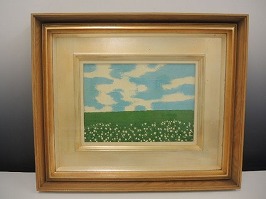 国松登 油彩画「野の花」】絵画の買取実績一覧 - いわの美術