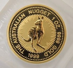 カンガルー金貨 1999年