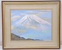 三輪晁勢 日本画「富士」